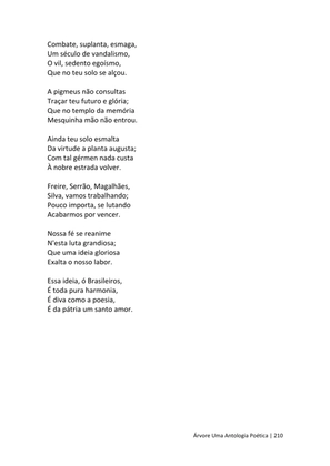 ÁRVORE - Uma Antologia Poética — page 210