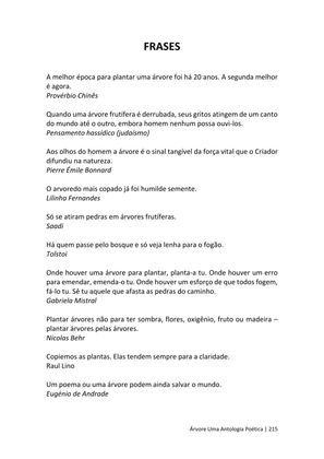 ÁRVORE - Uma Antologia Poética — page 215