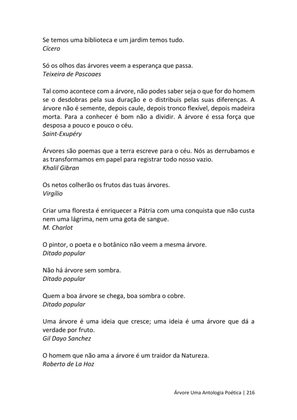 ÁRVORE - Uma Antologia Poética — page 216
