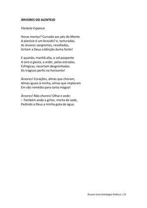 ÁRVORE - Uma Antologia Poética — page 23
