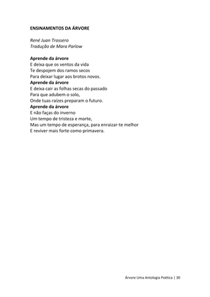 ÁRVORE - Uma Antologia Poética — page 30