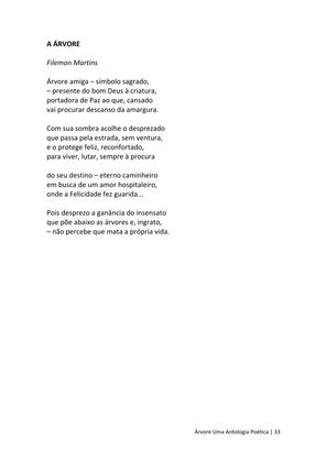 ÁRVORE - Uma Antologia Poética — page 33