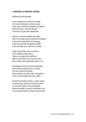 ÁRVORE - Uma Antologia Poética — page 34