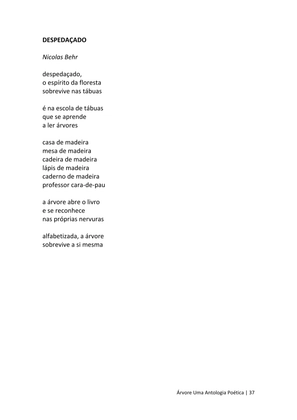 ÁRVORE - Uma Antologia Poética — page 37