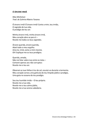 ÁRVORE - Uma Antologia Poética — page 43