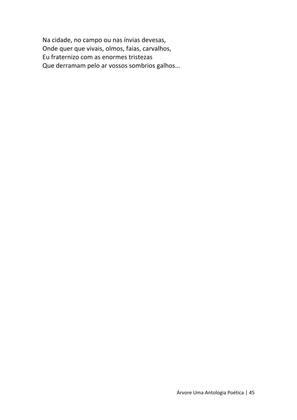 ÁRVORE - Uma Antologia Poética — page 45