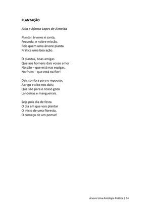 ÁRVORE - Uma Antologia Poética — page 54