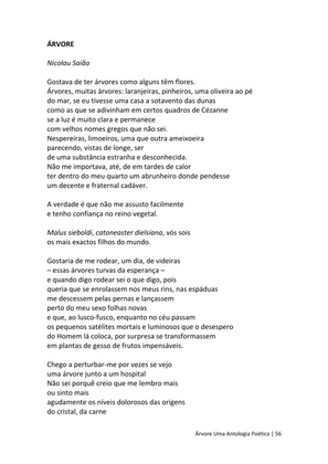ÁRVORE - Uma Antologia Poética — page 56