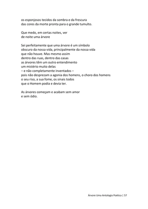 ÁRVORE - Uma Antologia Poética — page 57
