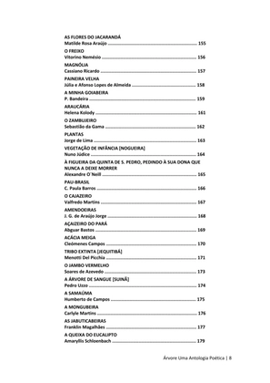 ÁRVORE - Uma Antologia Poética — page 8