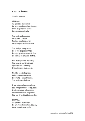 ÁRVORE - Uma Antologia Poética — page 71