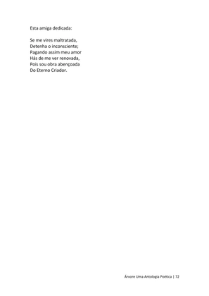 ÁRVORE - Uma Antologia Poética — page 72