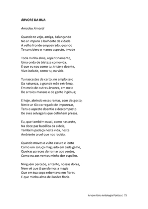 ÁRVORE - Uma Antologia Poética — page 75