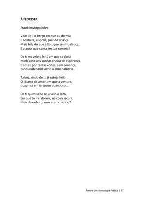 ÁRVORE - Uma Antologia Poética — page 77