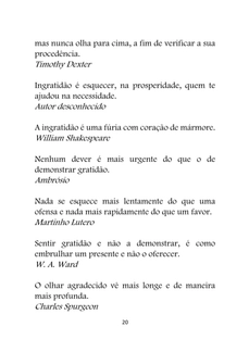 As 250 Mais Belas Citações Sobre a Gratidão — page 20
