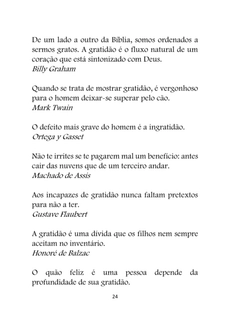 As 250 Mais Belas Citações Sobre a Gratidão — page 24