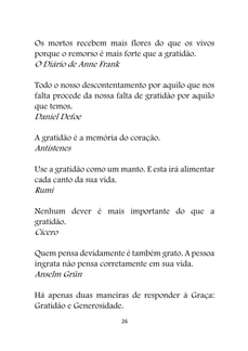 As 250 Mais Belas Citações Sobre a Gratidão — page 26