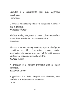As 250 Mais Belas Citações Sobre a Gratidão — page 36