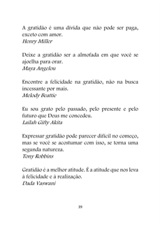 As 250 Mais Belas Citações Sobre a Gratidão — page 39