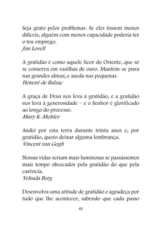 As 250 Mais Belas Citações Sobre a Gratidão — page 43