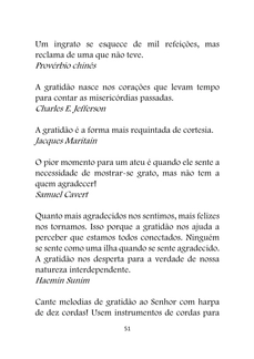 As 250 Mais Belas Citações Sobre a Gratidão — page 51