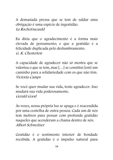As 250 Mais Belas Citações Sobre a Gratidão — page 54