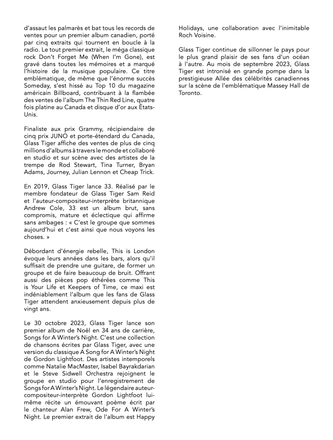 Canadian Music Hall of Fame Ceremony Program — page 18