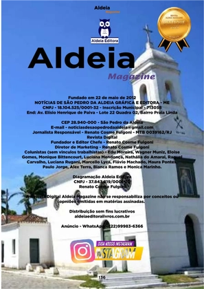 Revista Aldeia Magazine – Edição 064 — page 136
