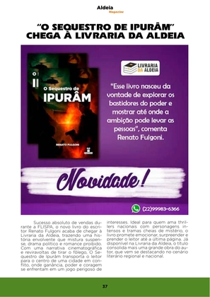 Revista Aldeia Magazine – Edição 064 — page 37