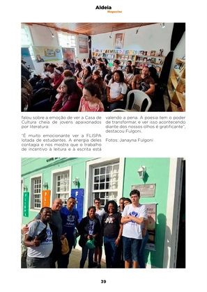 Revista Aldeia Magazine – Edição 064 — page 39