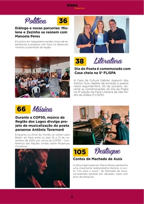 Revista Aldeia Magazine – Edição 064 — page 5