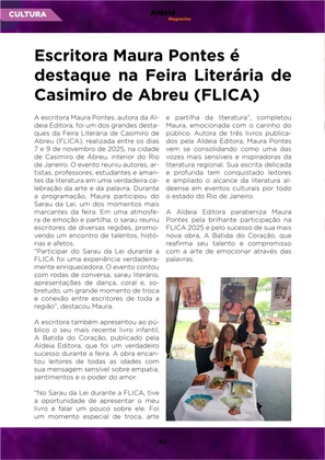 Revista Aldeia Magazine – Edição 064 — page 42
