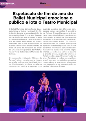 Revista Aldeia Magazine – Edição 064 — page 44