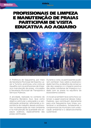 Revista Aldeia Magazine – Edição 064 — page 54
