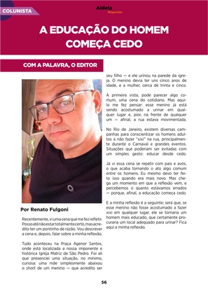 Revista Aldeia Magazine – Edição 064 — page 56