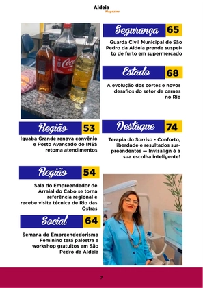 Revista Aldeia Magazine – Edição 064 — page 7