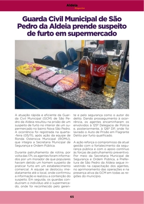Revista Aldeia Magazine – Edição 064 — page 65