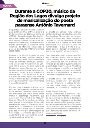 Revista Aldeia Magazine – Edição 064 — page 66