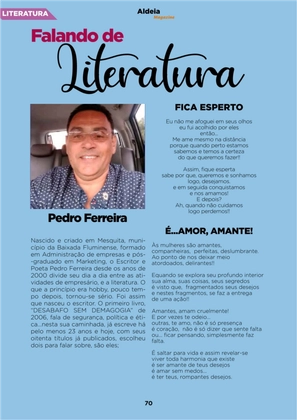 Revista Aldeia Magazine – Edição 064 — page 70