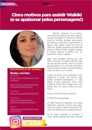 Revista Aldeia Magazine – Edição 064 — page 88