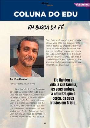 Revista Aldeia Magazine – Edição 064 — page 91