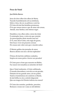 A Poesia do Natal - Antologia de poemas natalinos — page 105
