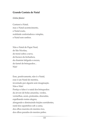A Poesia do Natal - Antologia de poemas natalinos — page 115
