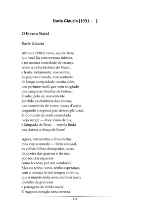 A Poesia do Natal - Antologia de poemas natalinos — page 126