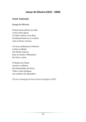 A Poesia do Natal - Antologia de poemas natalinos — page 136