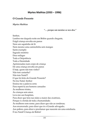 A Poesia do Natal - Antologia de poemas natalinos — page 143