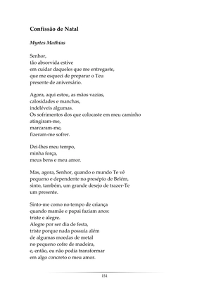 A Poesia do Natal - Antologia de poemas natalinos — page 151