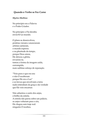 A Poesia do Natal - Antologia de poemas natalinos — page 153
