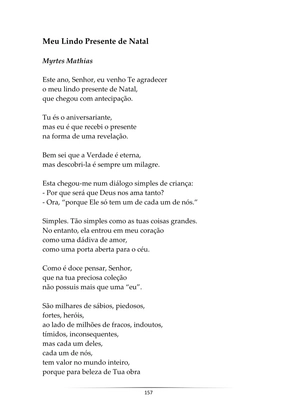 A Poesia do Natal - Antologia de poemas natalinos — page 157