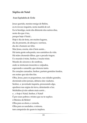 A Poesia do Natal - Antologia de poemas natalinos — page 161